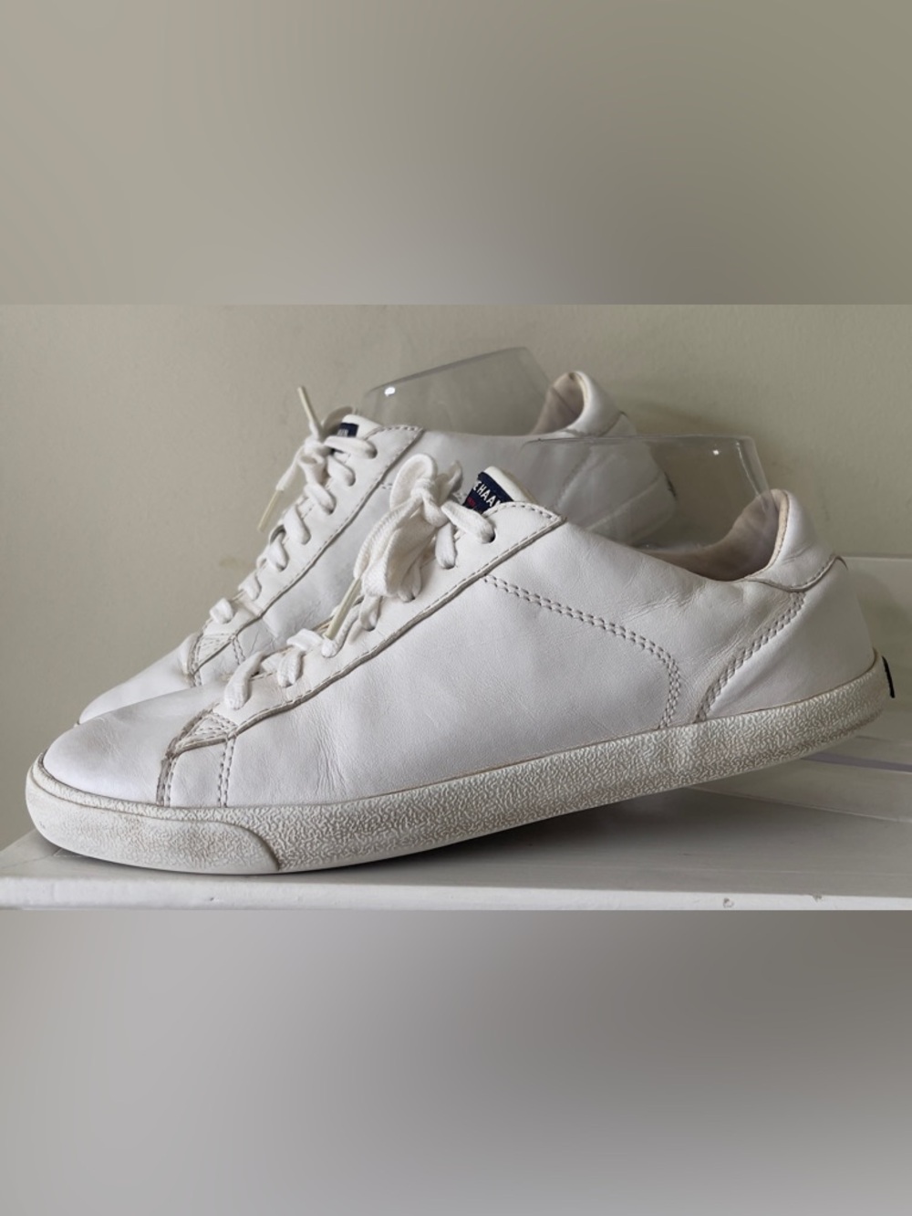 Cole Haan Women’s White Grand Crosscourt Leather Sneaker. Size 8.5 EUC - Picture 7 of 10